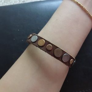 Leather bracelet